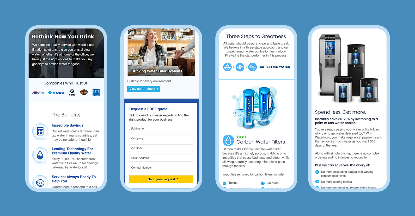 No More Bottles Michael Cao UX & Digital Designer